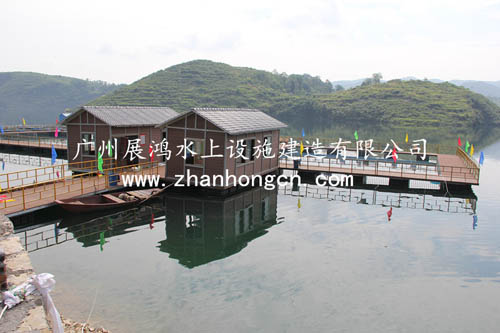 車田江水庫水上房屋